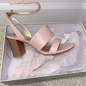 Banolino anchor ankle strap heel sandals